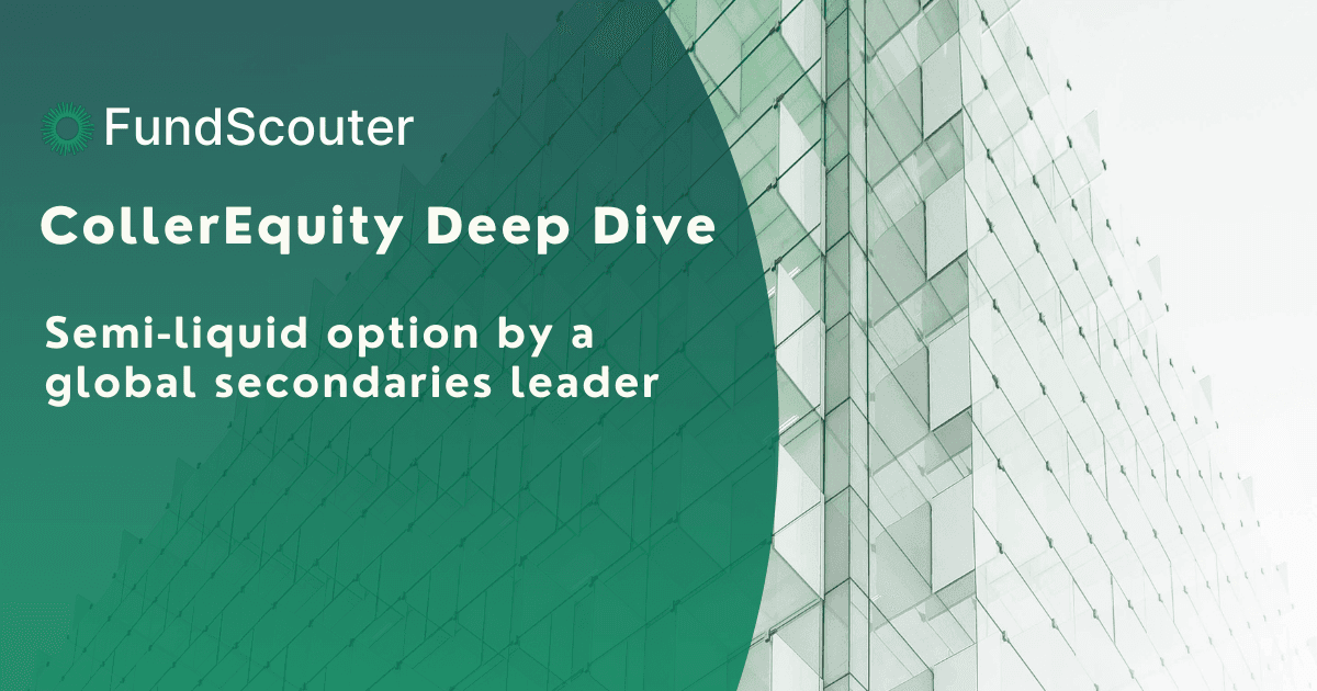 CollerEquity Deep Dive: Private credit combined with secondaries – best of both worlds?