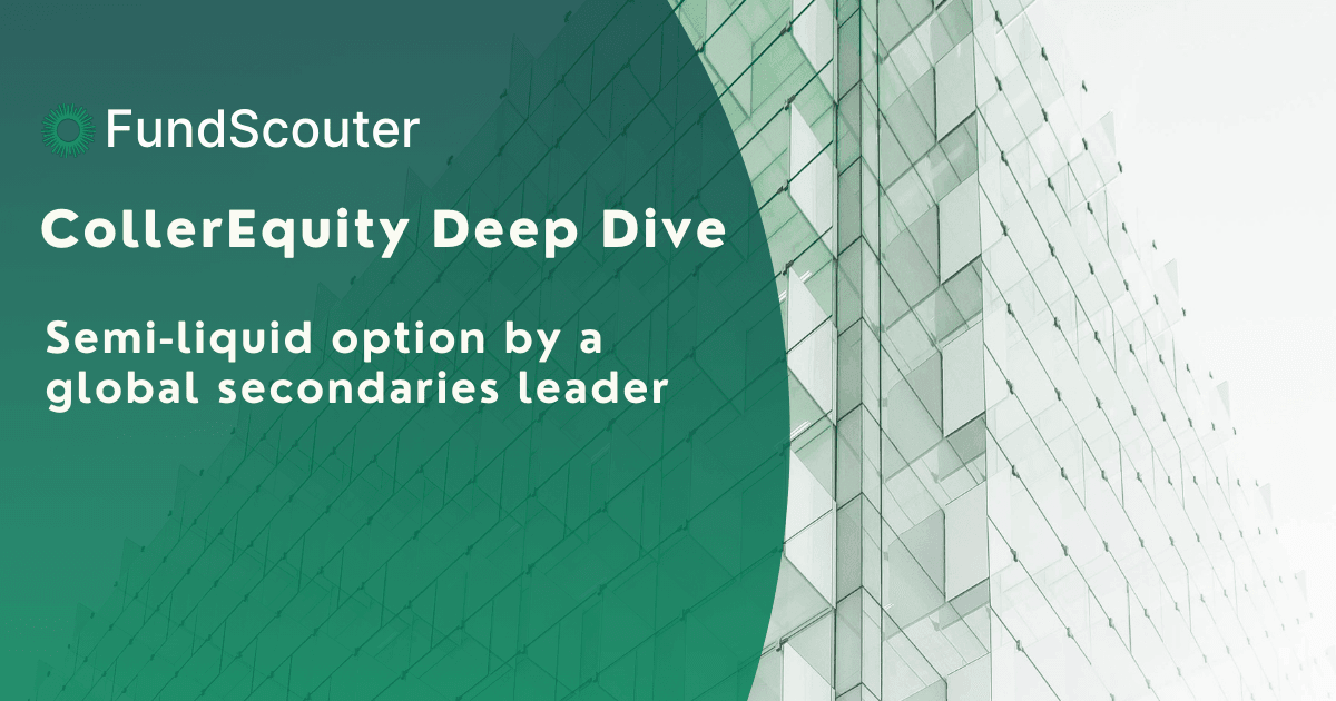 CollerEquity Deep Dive: Private credit combined with secondaries – best of both worlds?