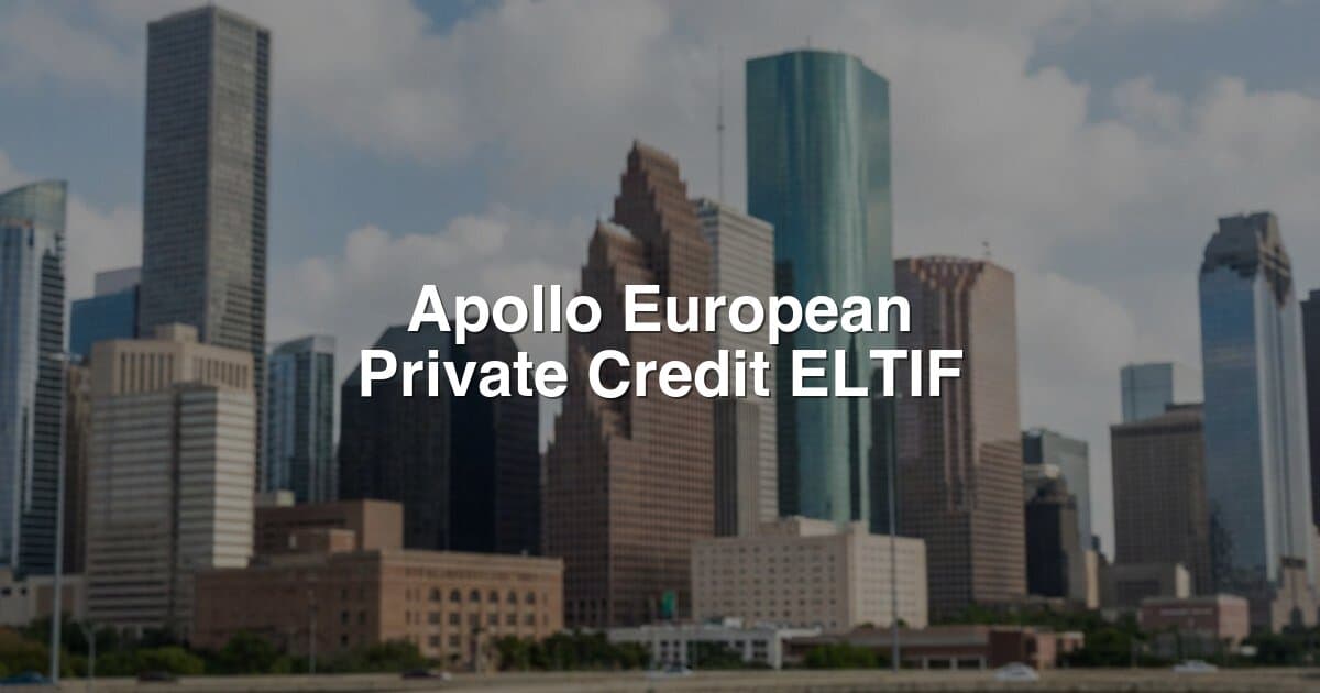 Apollo European Private Credit ELTIF banner