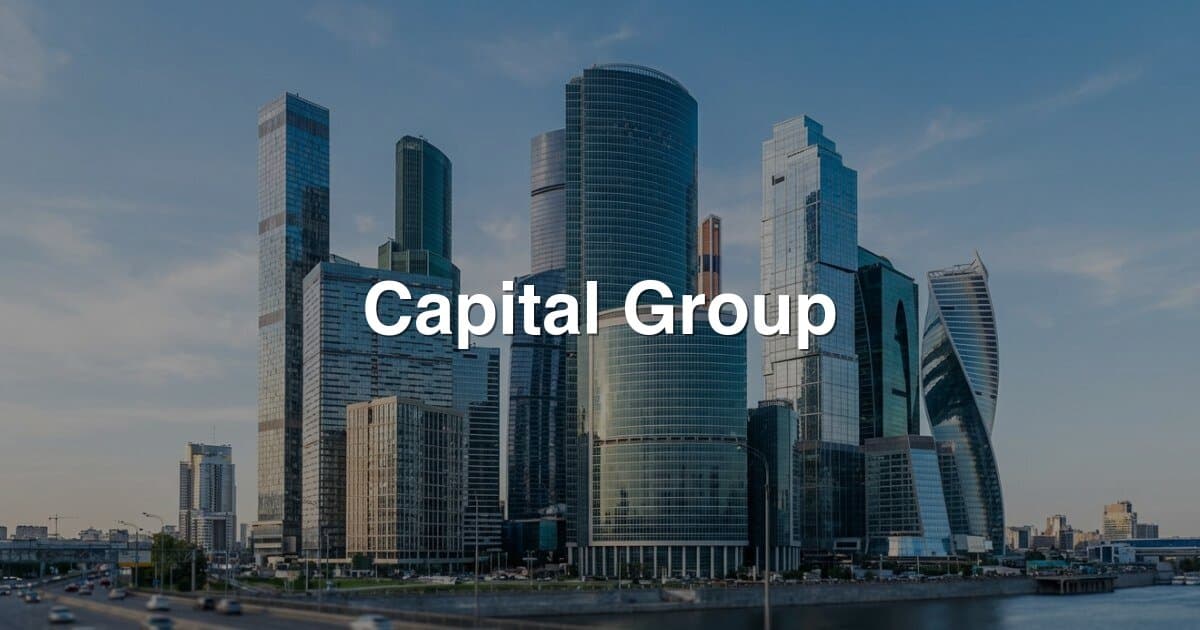 Capital Group (The Capital Group Companies, Inc.) banner