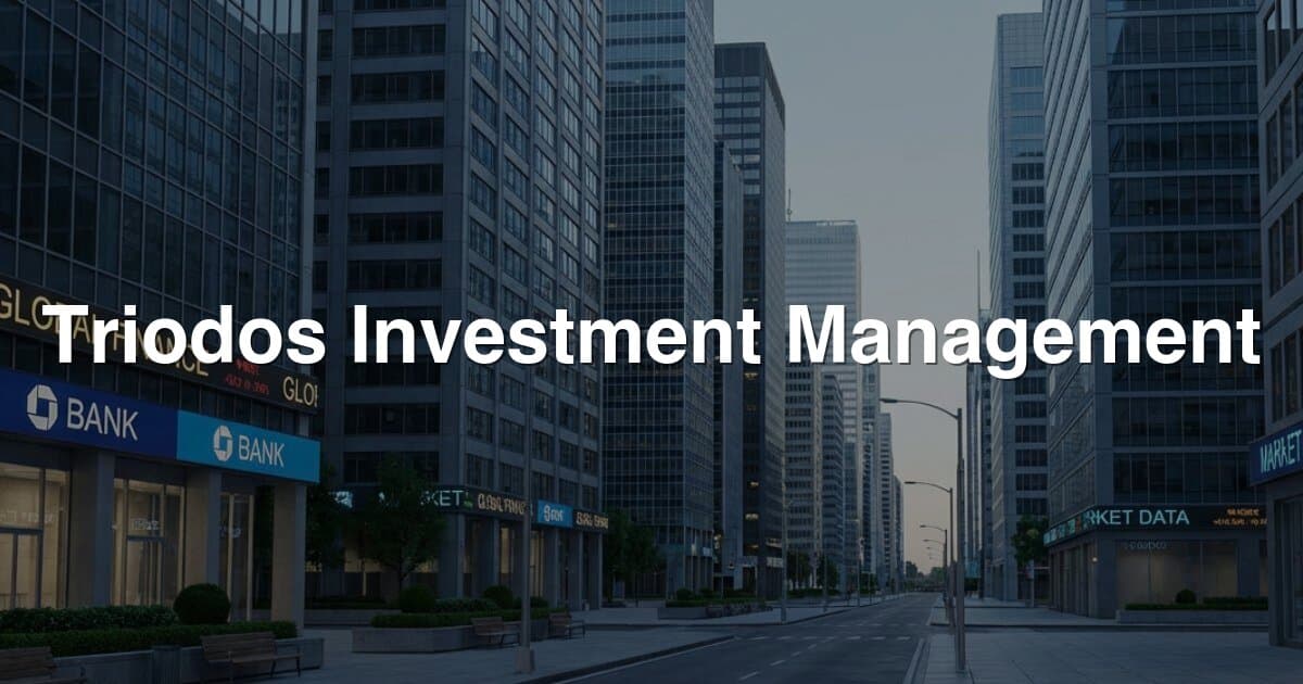 Triodos Investment Management banner