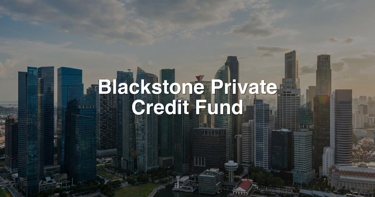 Blackstone Private Credit Fund (BCRED) banner