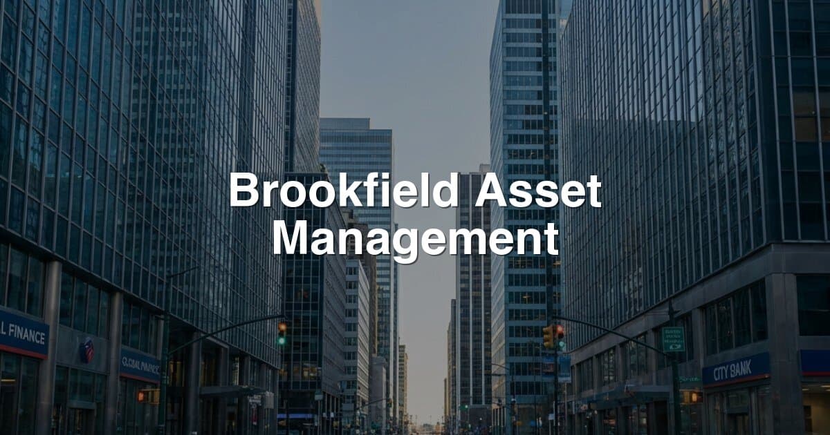 Brookfield Asset Management banner