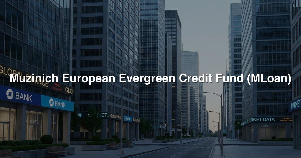 Muzinich European Evergreen Credit Fund (MLoan) banner