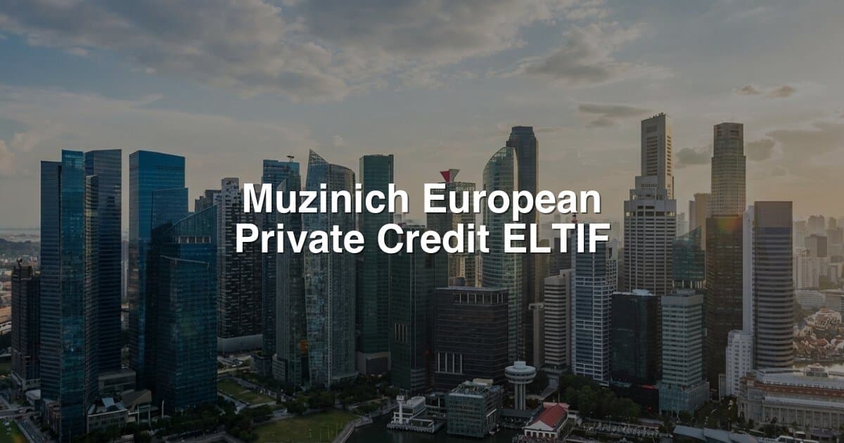 Muzinich European Private Credit ELTIF banner