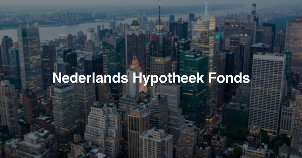 Nederlands Hypotheek Fonds banner