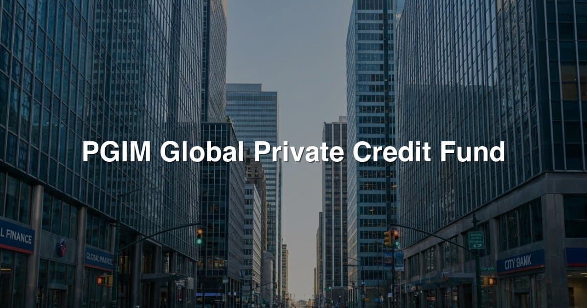 PGIM Global Private Credit Fund banner