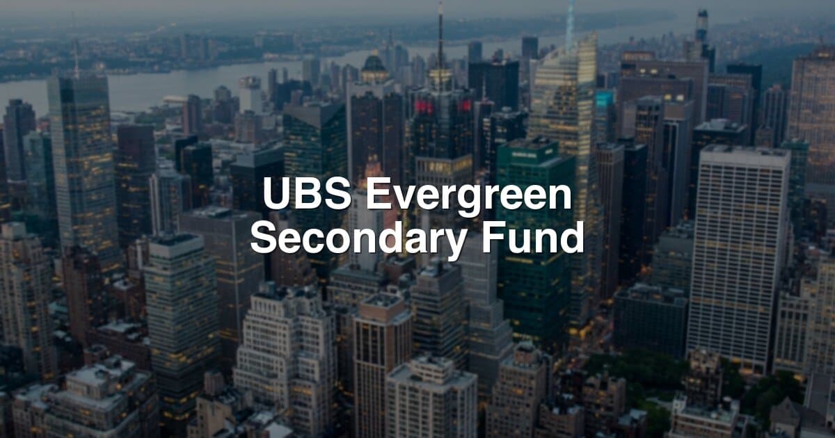 Private Equity (Lux) Evergreen Secondary Fund banner