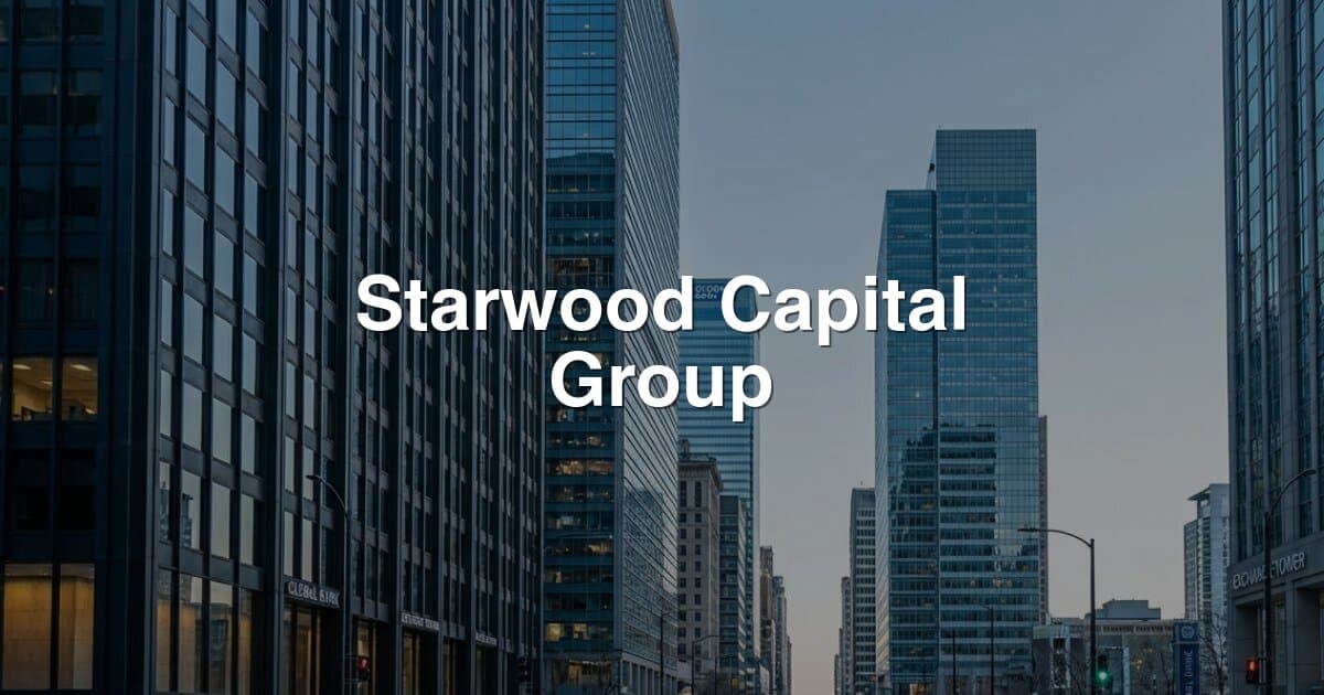 Starwood Capital Group banner